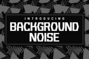 Background Noise Font Download