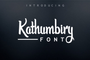 Kathumbiry Font Download
