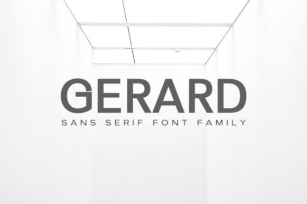 Gerard Family Font Download