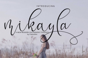 Mikayla script Font Download