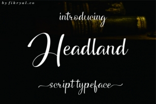 Headland Font Download