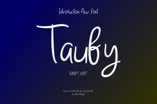 Taufy Font Download