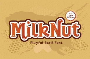 Milk Nut Font Download