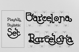 Barcelona Family Font Download