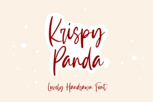 Krispy Panda Font Download