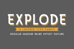 Explode Family Font Download