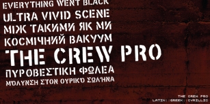 The Crew Pro Font Download