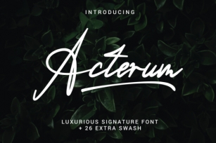 Acterum Font Download