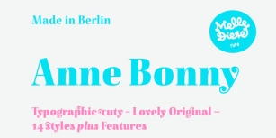 Anne Bonny Font Download
