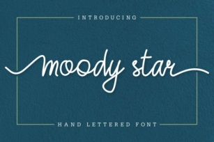 Moody Star Font Download