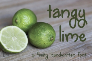 Tangy Lime Font Download