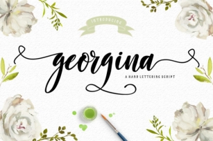 Georgina Script Font Download