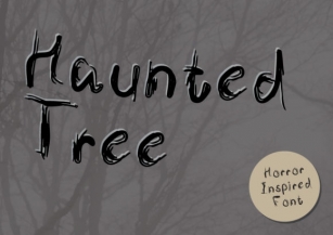 Haunted Tree Font Download
