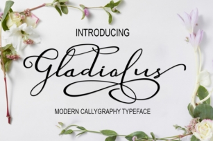 Gladiolus Font Download