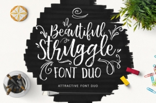 Beautiful Struggle Font Download