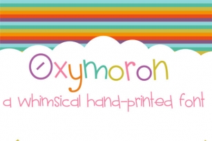 Oxymoron Font Download