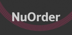 NuOrder Font Download