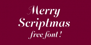 Merry Scriptmas Font Download