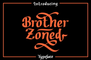 Brother Zoned Font Download