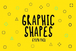 BM Graphics - Graphic Shapes Glyph Font Download