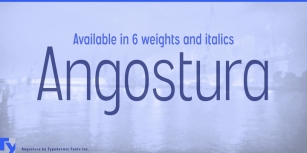 Angostura Font Download