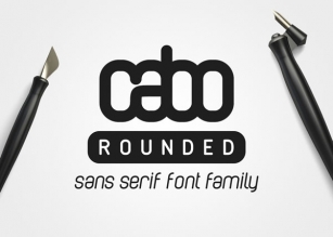 Cabo Rounded Family Font Download