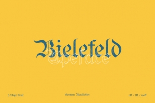 Bielefeld Font Download