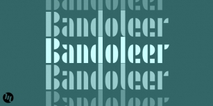 Bandoleer Font Download
