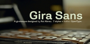 Gira Sans Font Download