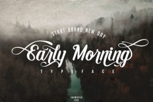 Early Morning Font Download
