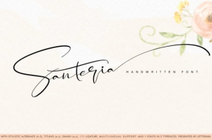 Santeria Font Download