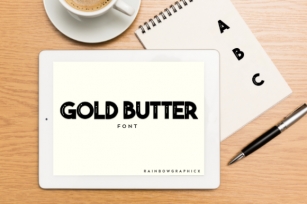 Gold Butter Font Download