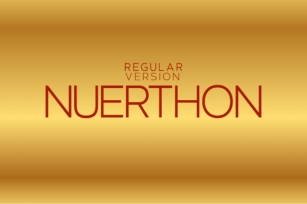 Nuerthon Regular Font Download
