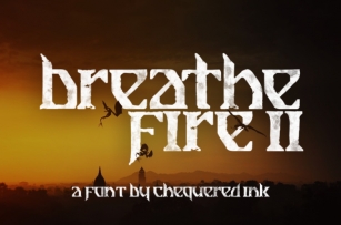 Breathe Fire II Font Download