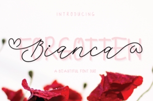Bianca Forgotten Duo Font Download