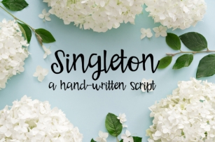 Singleton Font Download