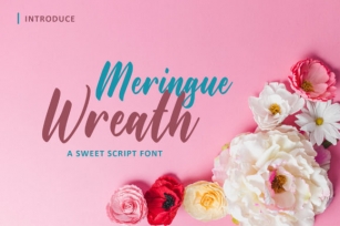 Maringue Wreath Font Download