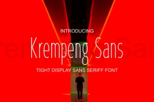 Krempeng Sans Font Download