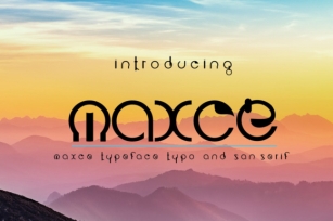 Maxce Font Download
