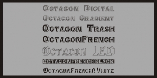 Octagon French Font Download