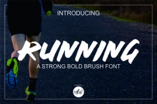 Running Font Download