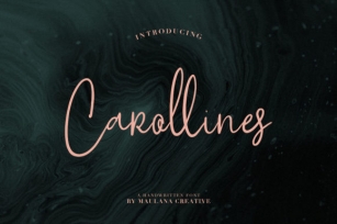 Carollines Font Download