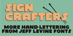 Sign Crafters JNL Font Download