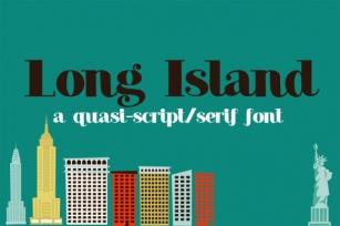 Long Island Font Download