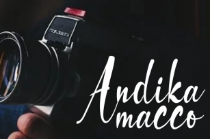 Andika Macco Font Download