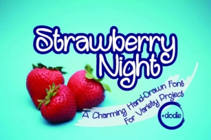 Strawberry Night Font Download