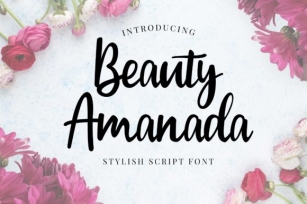 Beauty Amanda Font Download