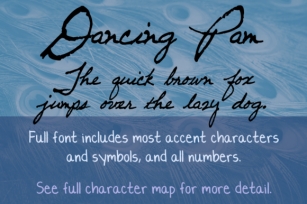 Dancing Pam Font Download