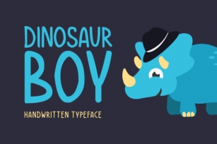 Dinosaur Boy Font Download