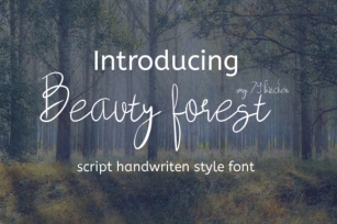 Beauty Forest Font Download